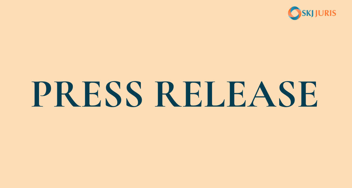 PRESS RELEASE SKJ Juris Announces Strategic Joint Venture with CFT Consulting